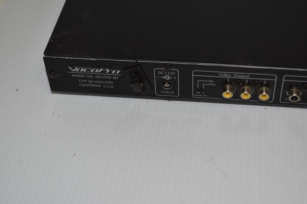 ^^ VOCOPRO DECOD-G1 CD+GRAPHICS DECODER (LAT96)