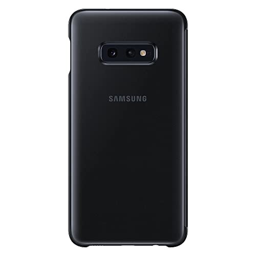 Original Galaxy S10e Protective Clear View Folio Cover Case - Black