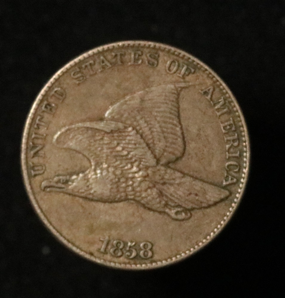 USA 1858 Flying Eagle Cent - VF