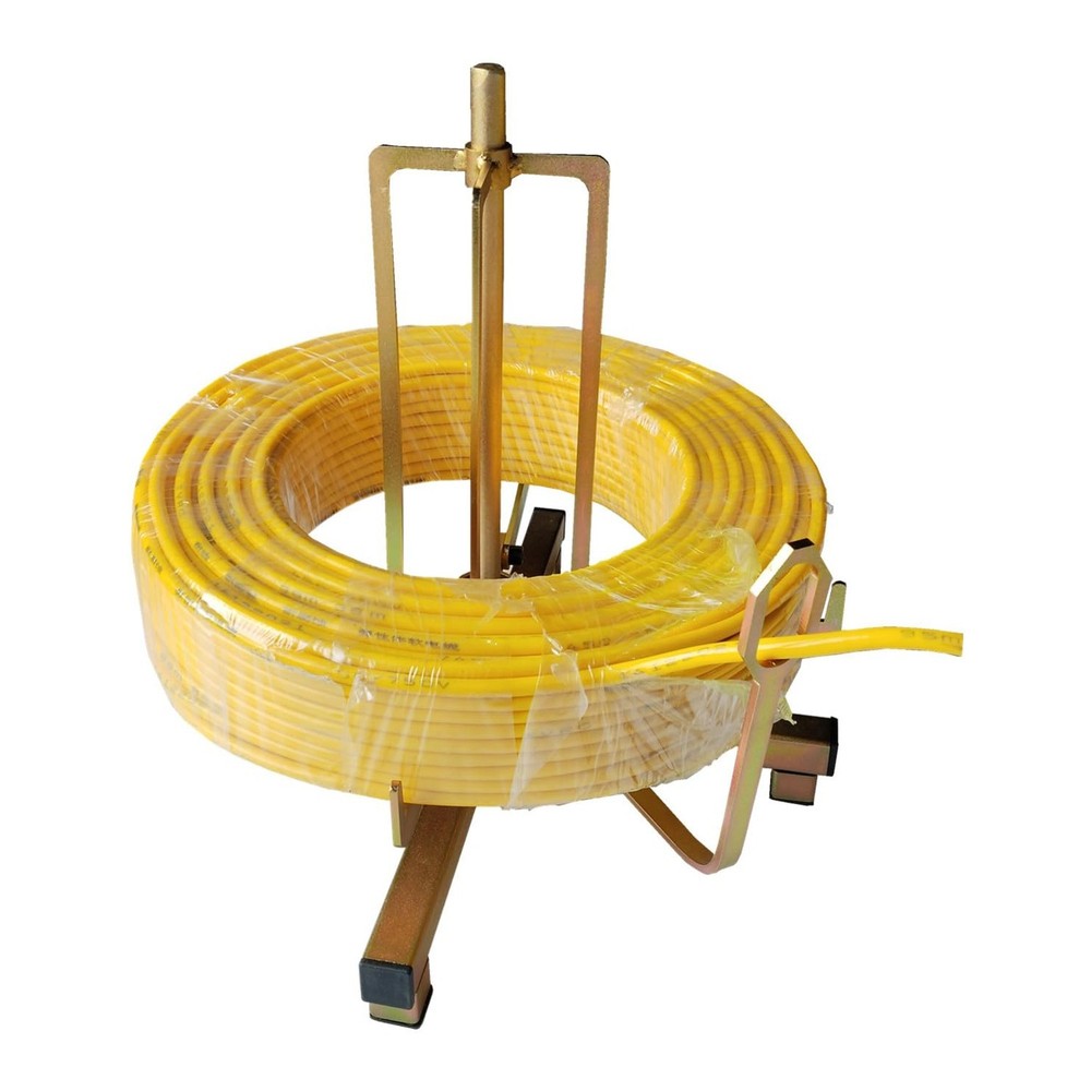 Folding wire spool rack, Floor or Stud Mounted ，new cable dispenser, Elec