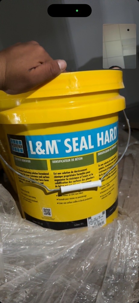 L&M Seal Hard Concrete Densifier.