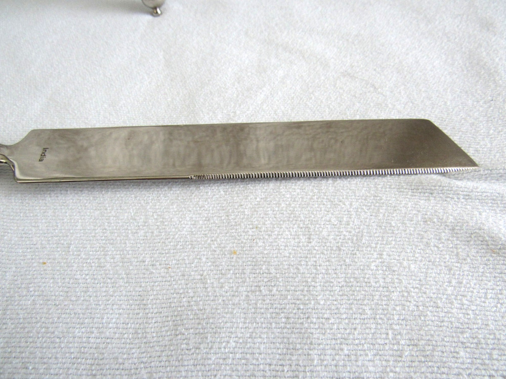 2 Pc Set 13" Cake Knife + Cake Server Stainless