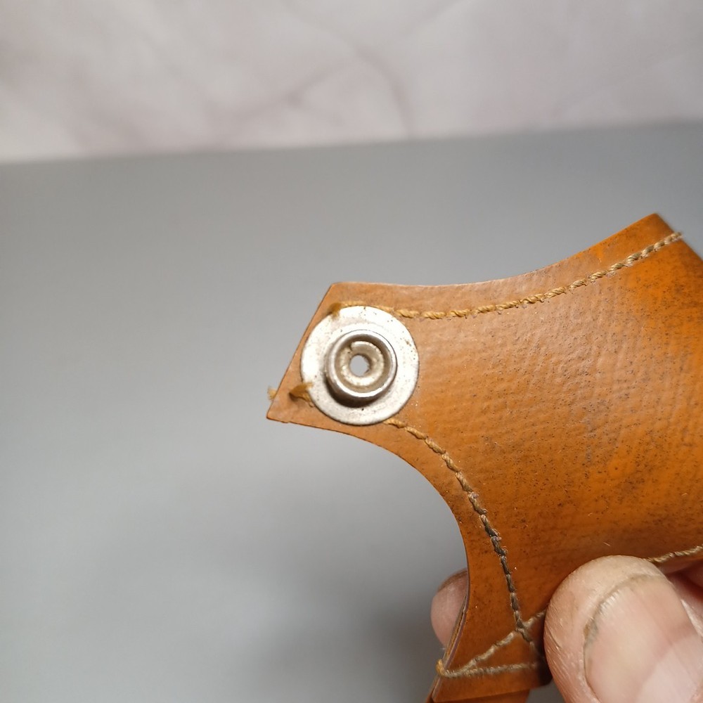 Brown Leather Archery Glove Standard Medium