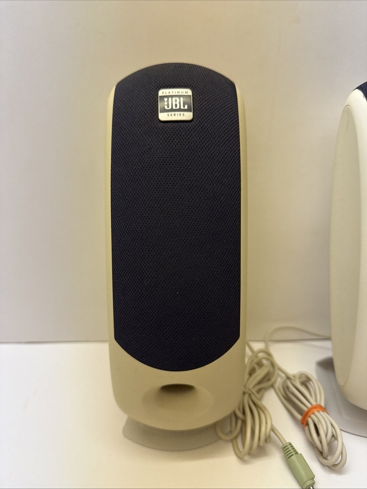 JBL Platinum Series Computer Speakers - Tested & Working - Read Description