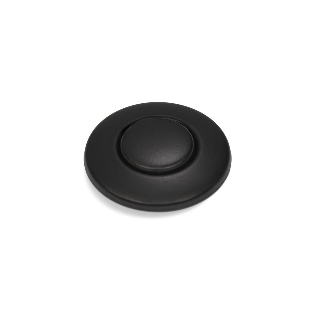 STC-MTBLK Push SinkTop Switch Button, Matte Black