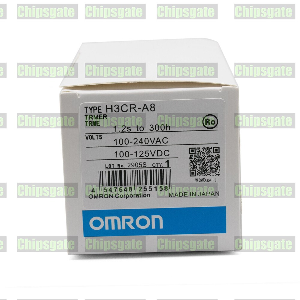 1PC IN BOX FOR OMRON Timer H3CR-A8 H3CRA8 240VAC