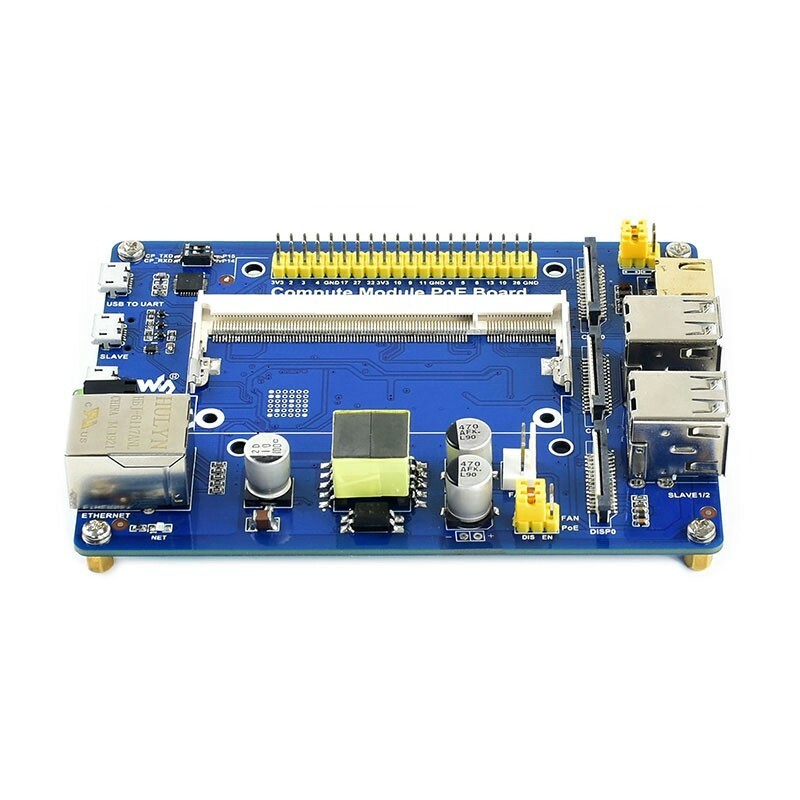 PoE Board IO Module For Raspberry Pi Compute Module 3/ 3 Lite/ 3+/ 3+ Lite x-top