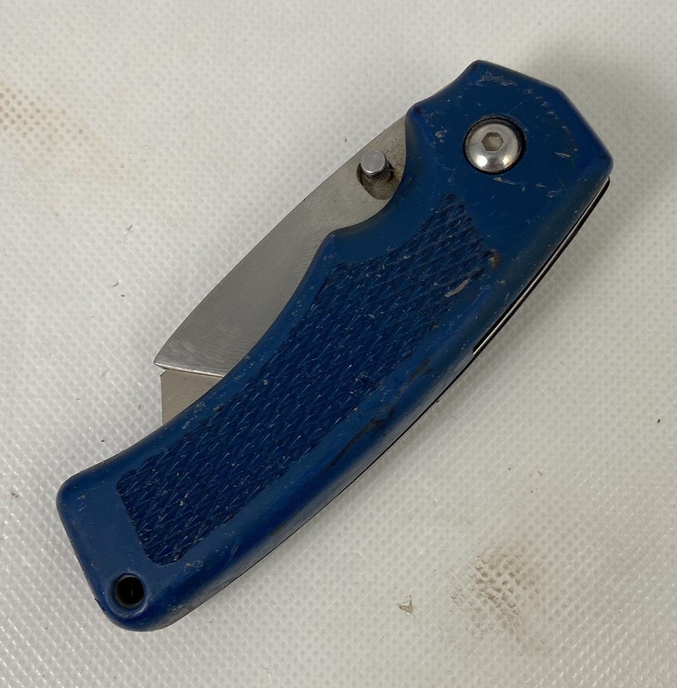 🌟Gerber Edge Folding Pocket Utility Knife Removable Blade EDC Box Cutter, NICE!
