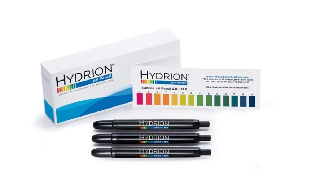 Micro Essential Lab P12M Hydrion InstaChek Surface pH Pencils, 0  13 pH Pack ...