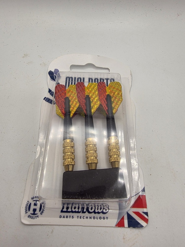 Harrows Brass Mini Dart Set