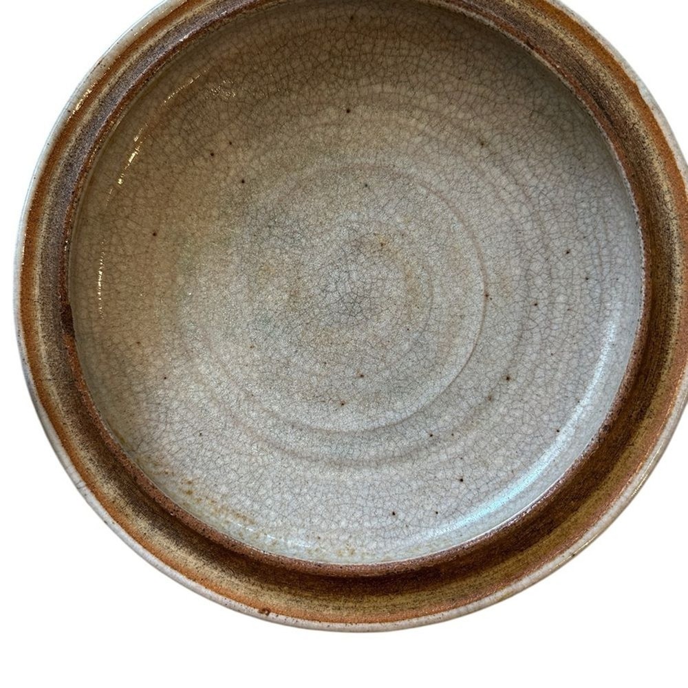 Vintage Stoneware Funnel Steam Pot