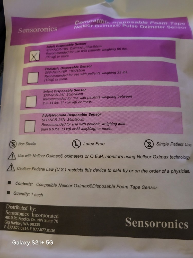 Pulse Oximeter Pulse Sensor