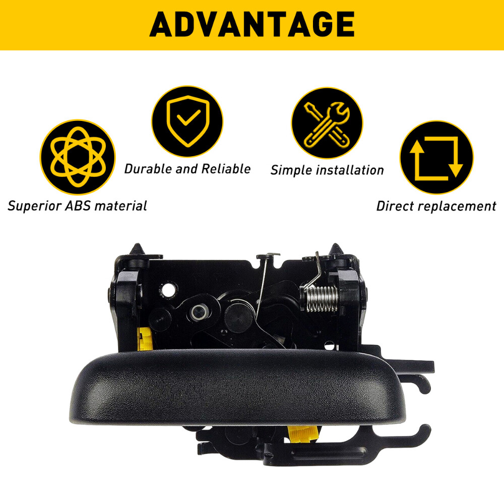 Tailgate Tail Gate Handle Black Rear for 02-06 Chevy Avalanche 1/2/3/4/5PCS