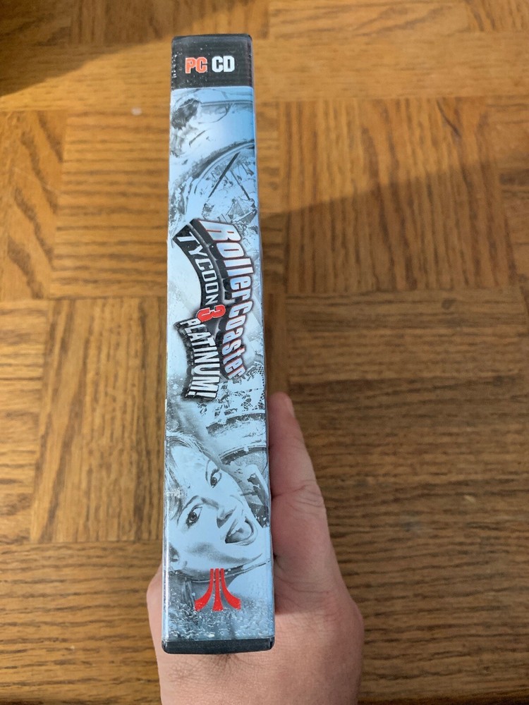 Roller Coaster Tycoon 4 Platinum Computer Software