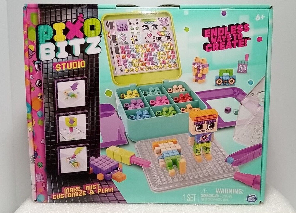 Pixobitz Studio with 500 Water Fuse Beads *NEW & SEALED*