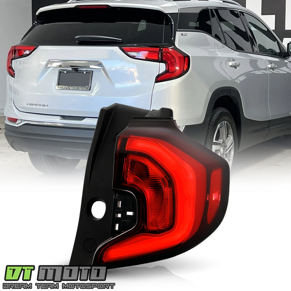 Replacement For 2018-2021 GMC Terrain SLE/SLT Outer LED Tail Light Passenger RH