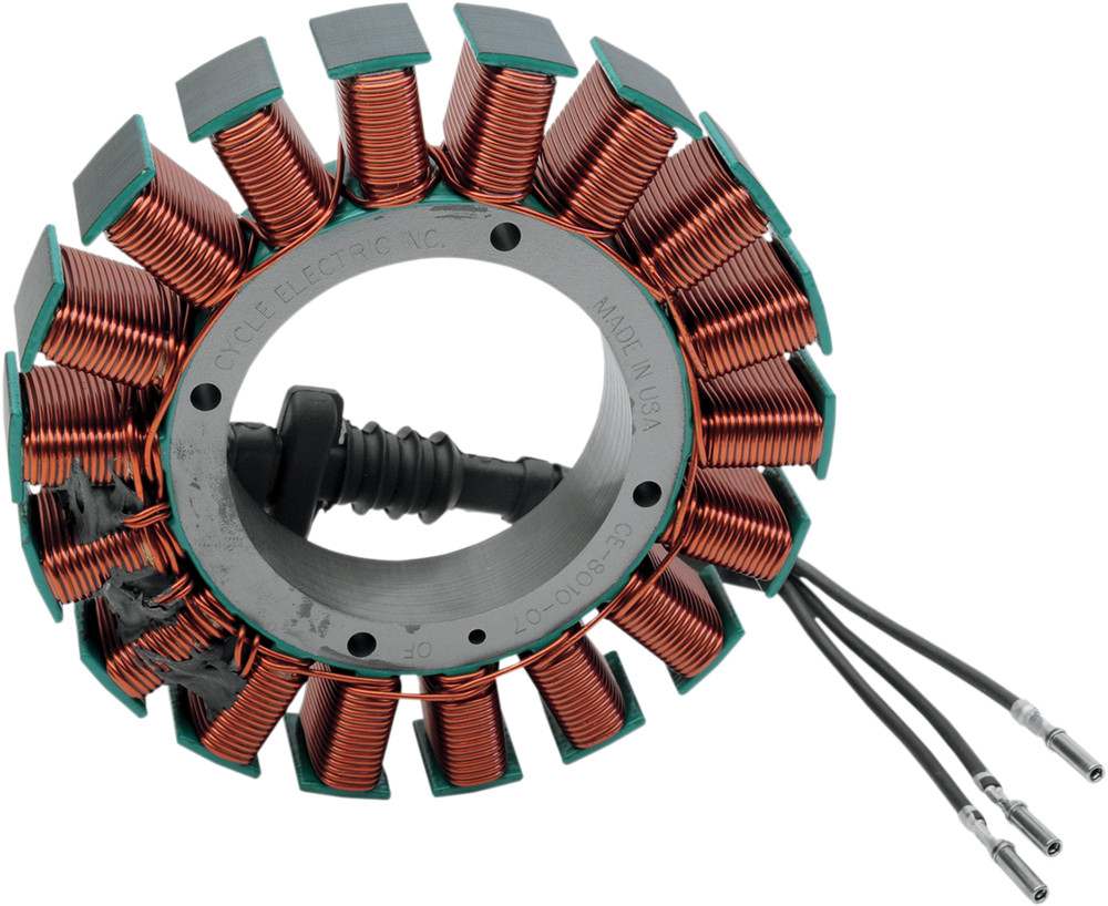 CYCLE ELECTRIC CE-8010-07 STATOR FOR 2007 HARLEY SOFTAIL DYNA FLST FXD FXST