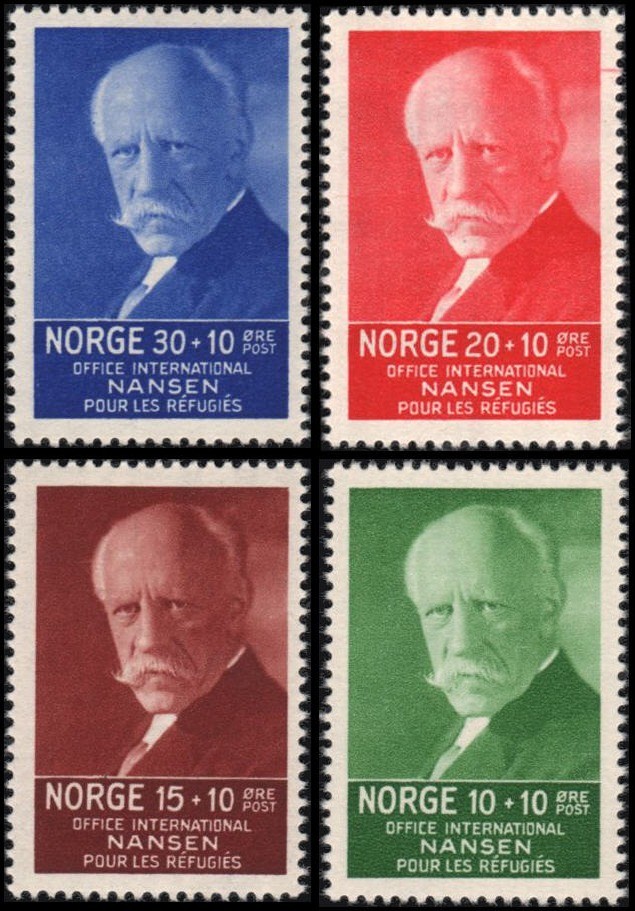 Norway #B5-B8 set MH VF