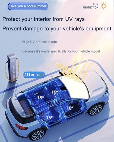 Precisely Designed for 2022-2025 Chevy Silverado Sunshade 99% UV Blocking