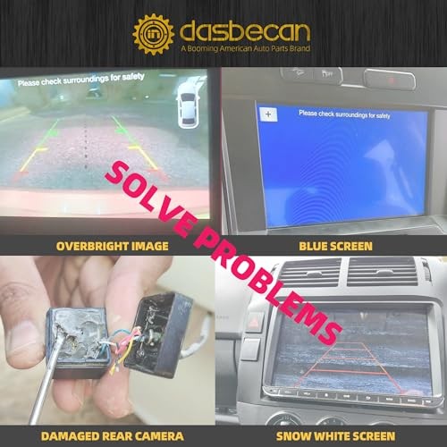 Backup Camera 56038978AL Rear View Camera Compatible with 2013-2017 Dodge Ram