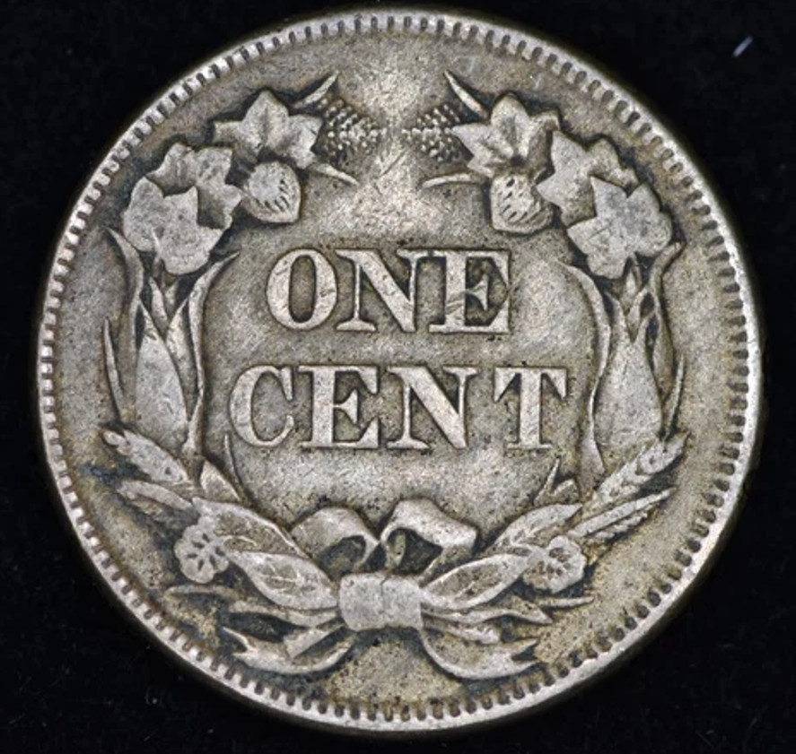 1857 flying eagle penny cent