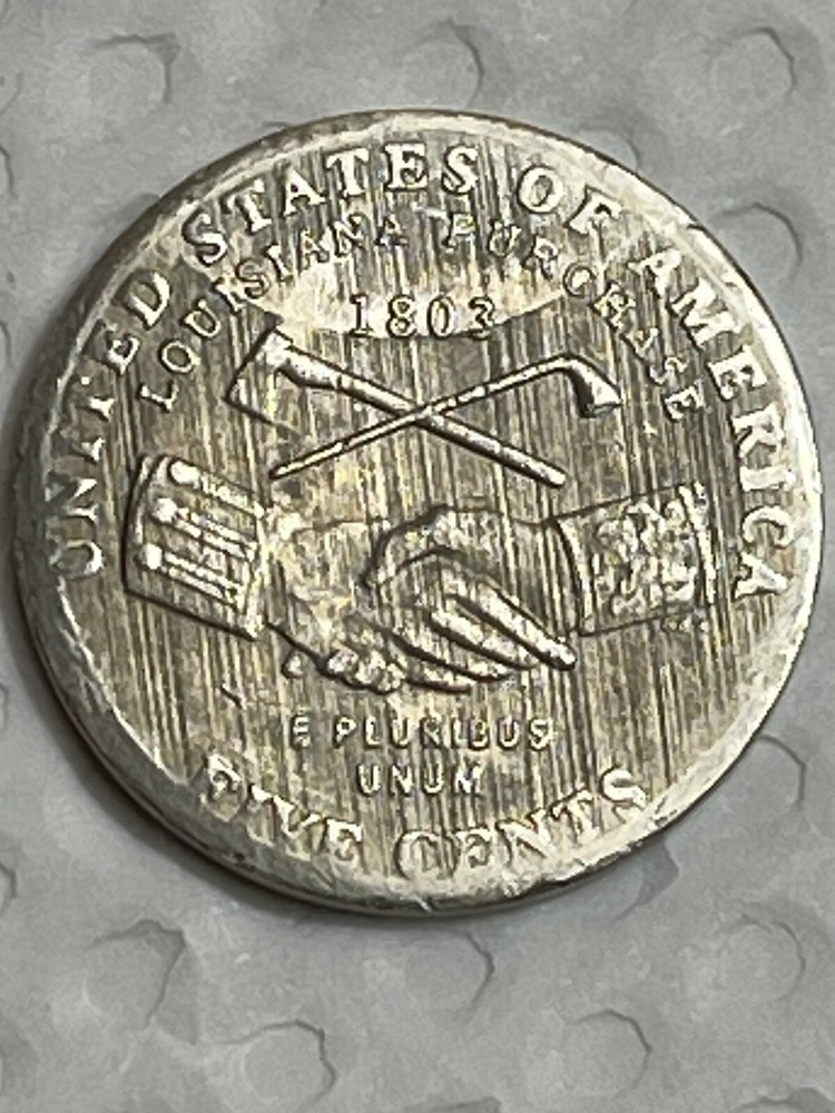 Error Nickel - Louisiana Purchase - P - 2004