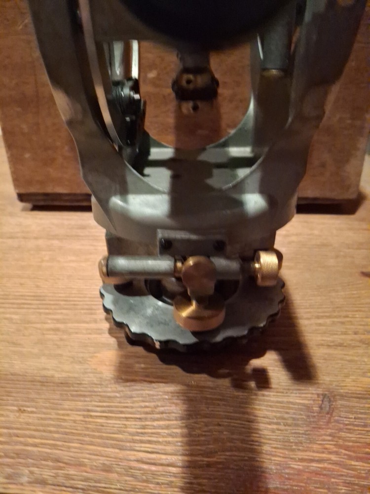 K&E / Keuffel & Esser Transit Surveyor Scope w/ Case