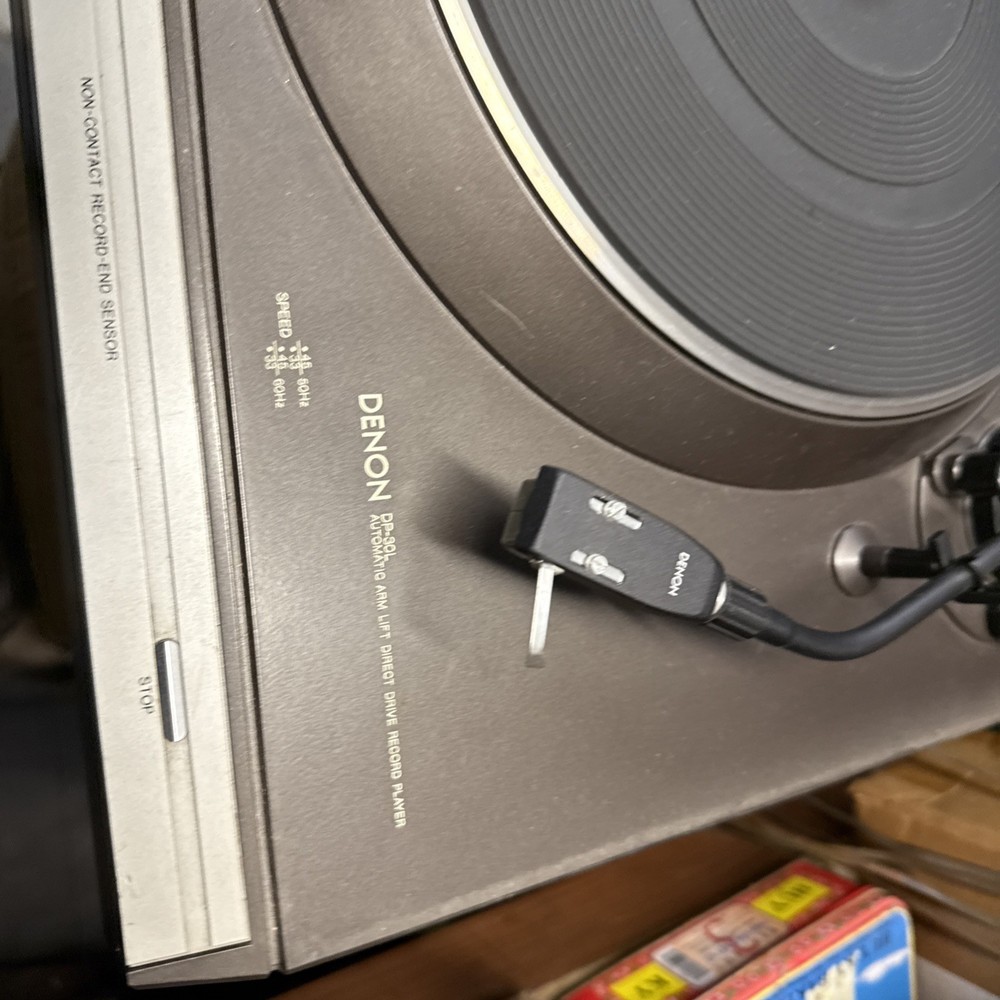 Denton Dp30l Turntable Tested Vintage