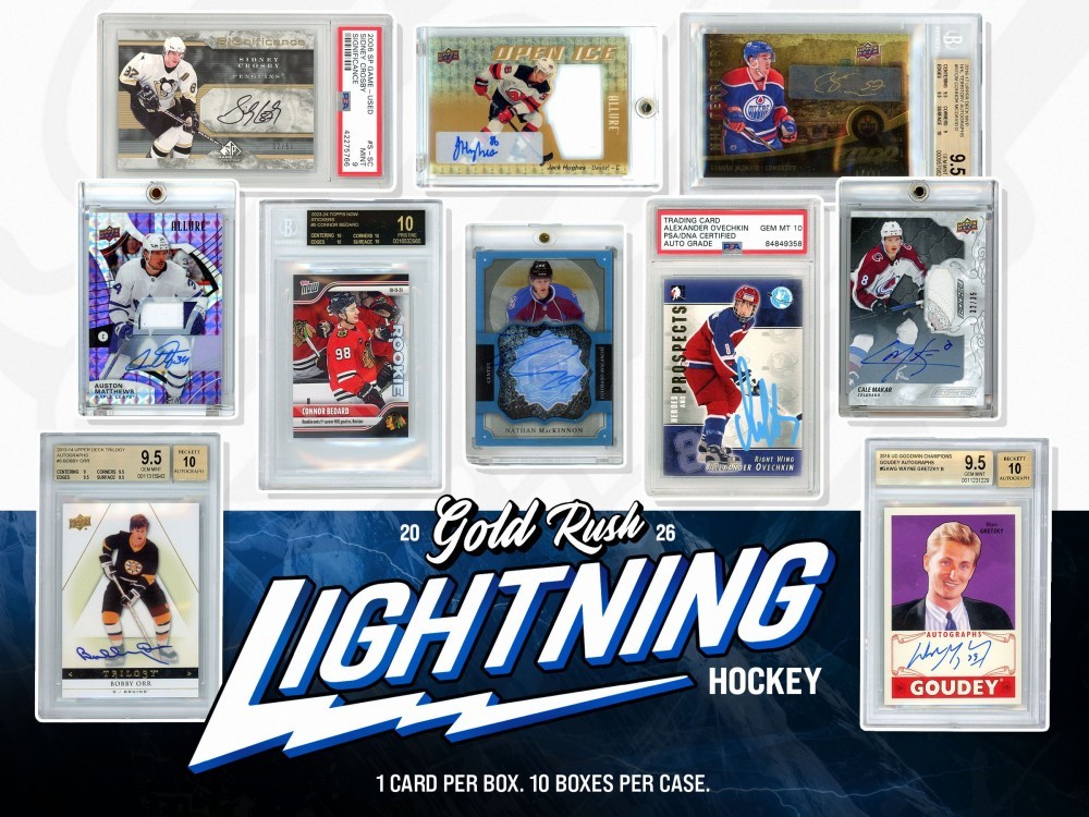 2026 Gold Rush Lightning Hockey Box