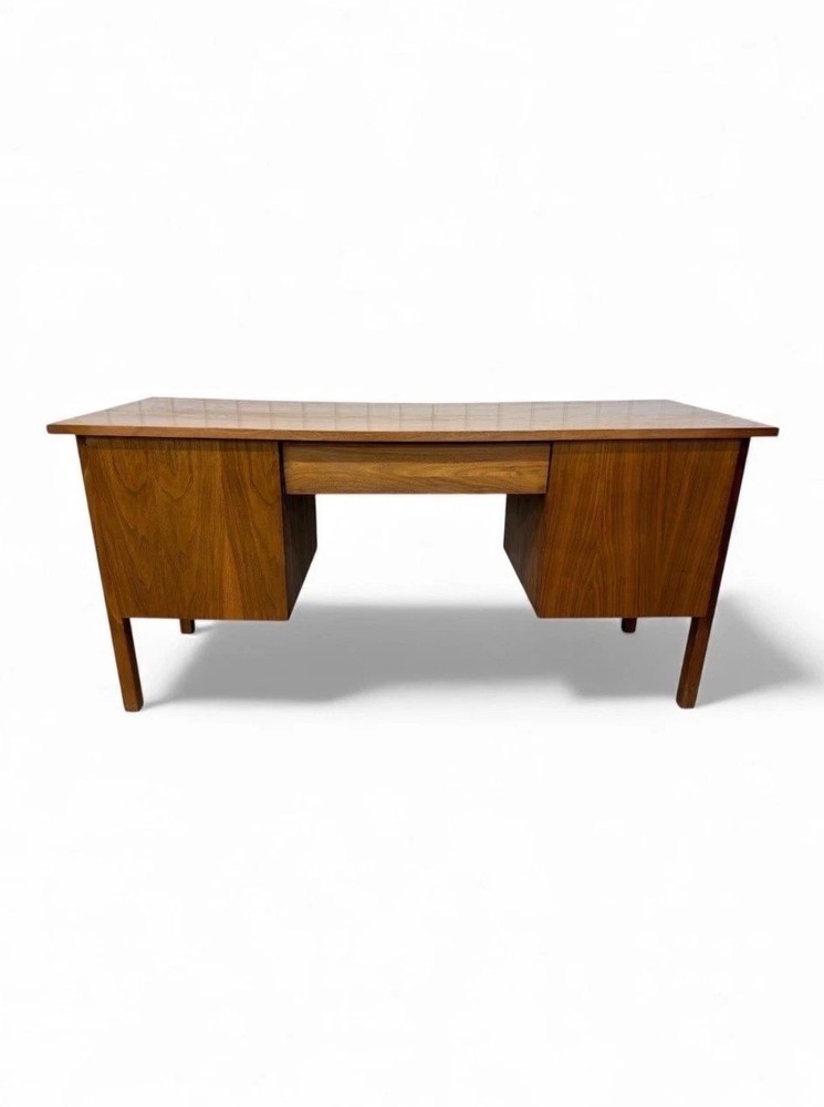 Mid-Century Modern Walnut Writing Desk