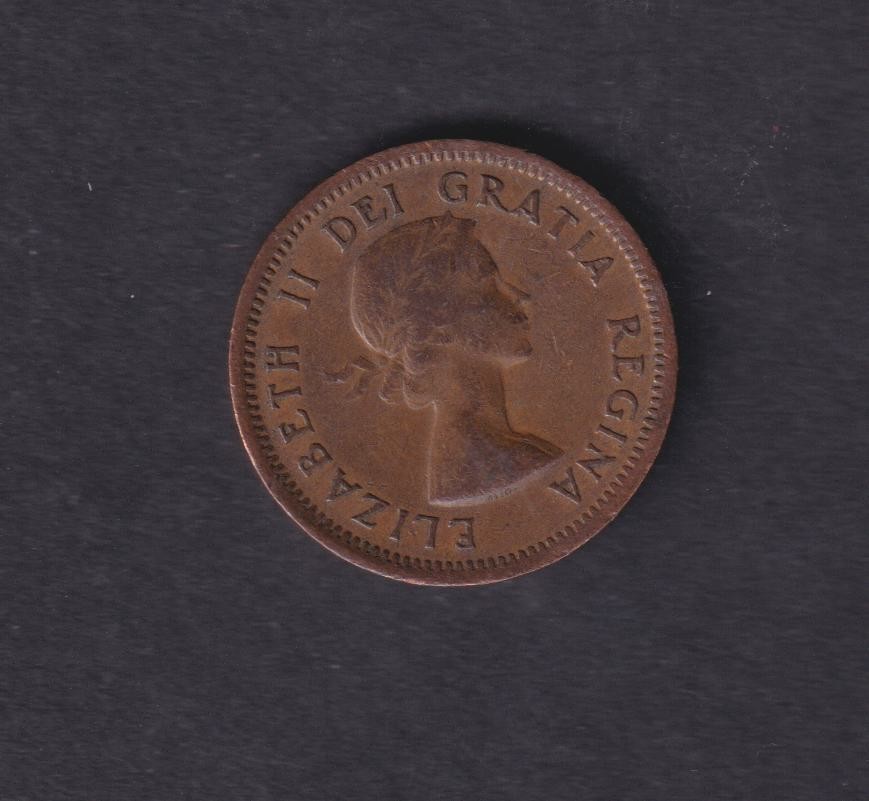 CANADA - 1953 1 Cent Coin (264)