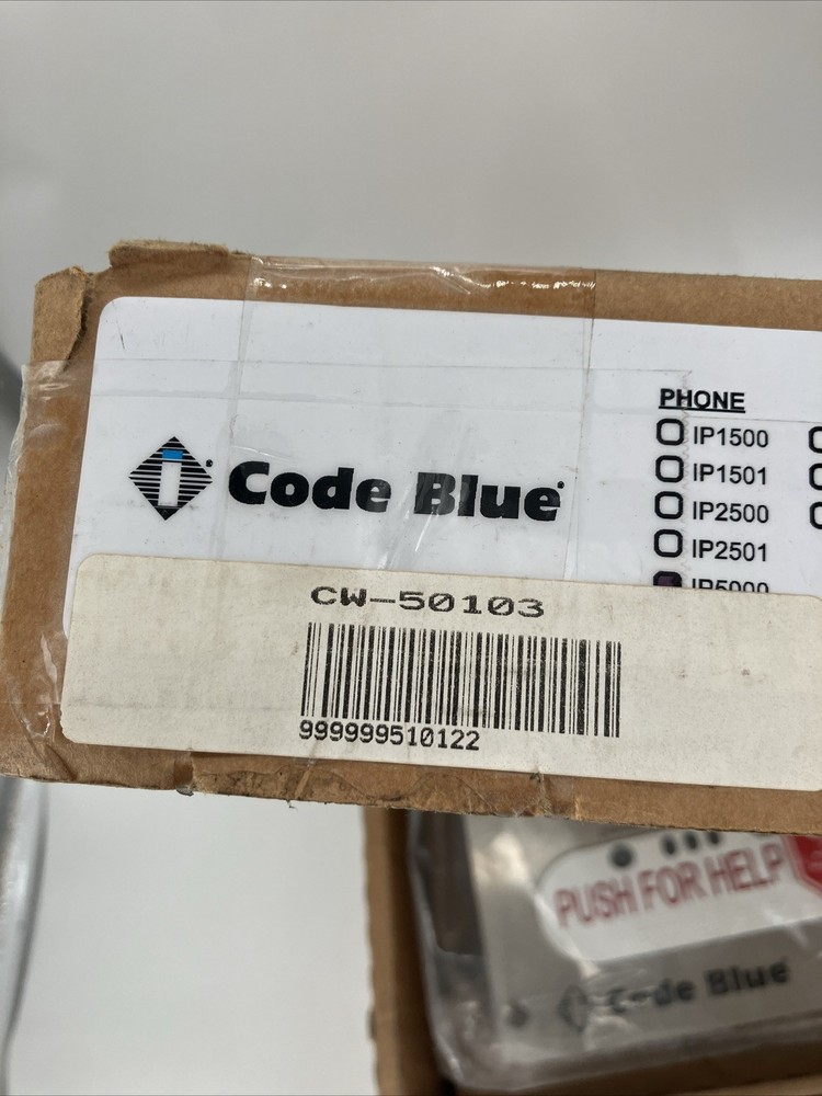 Code Blue IP5000 Code Full Duplex Phone Intercom Ships Fast New