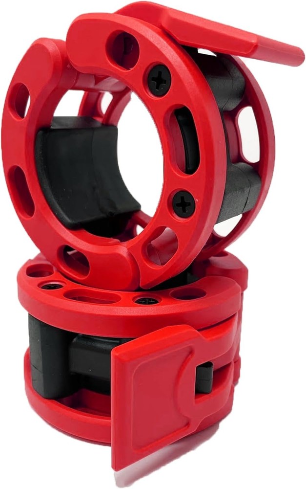 Barbell Clamps Quick Release Pair 2" Weight Clips