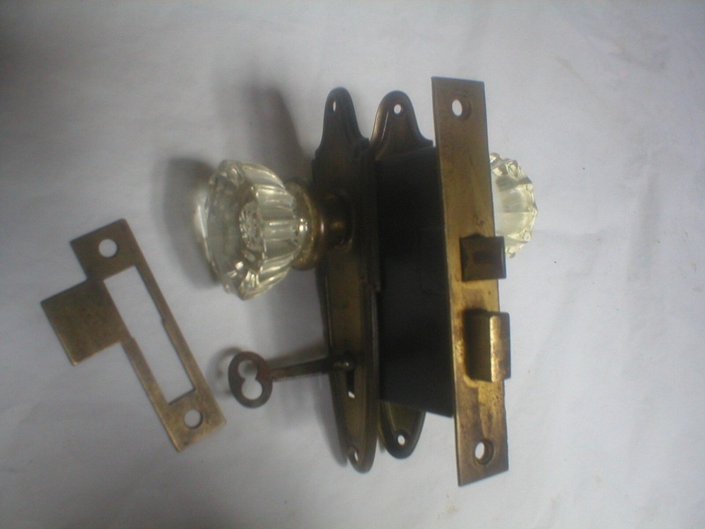Antique Art Deco Era Door Hardware