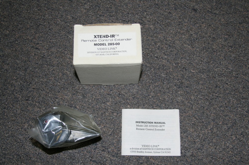 Video Link XTEND-IR Remote Control Extender 285-00 by Xantech