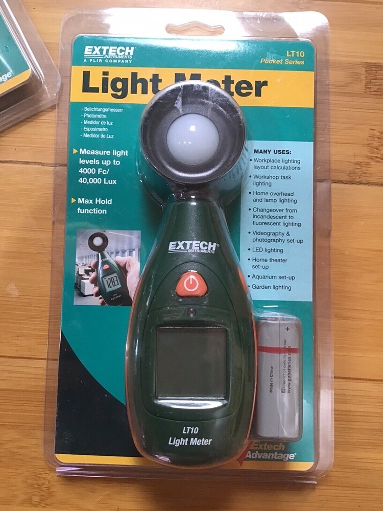 Flir, extech flir light meter LT 10 pocket series