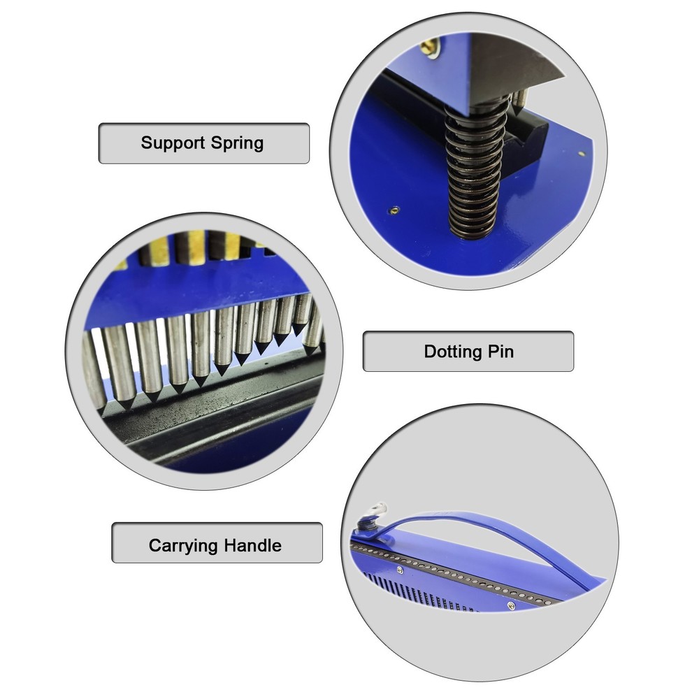 Rebar Marking Machine Manual Continuous Dotting Machine (5mm/10mm Dual-purpose)