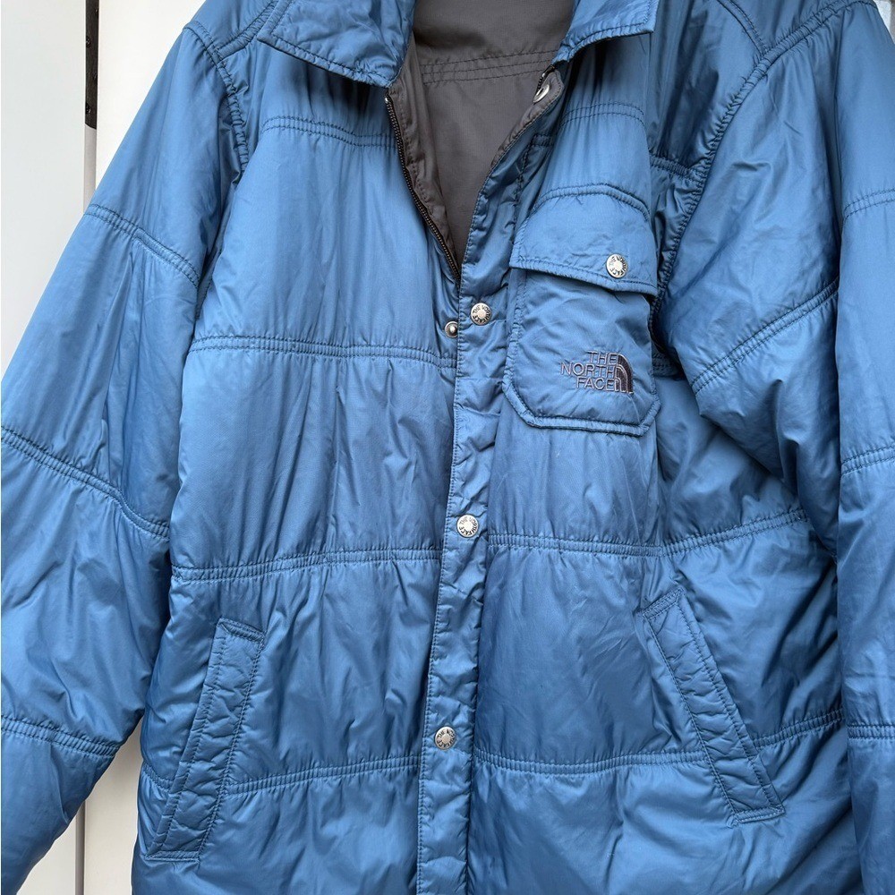 The North Face Teal Quilted Jacket
