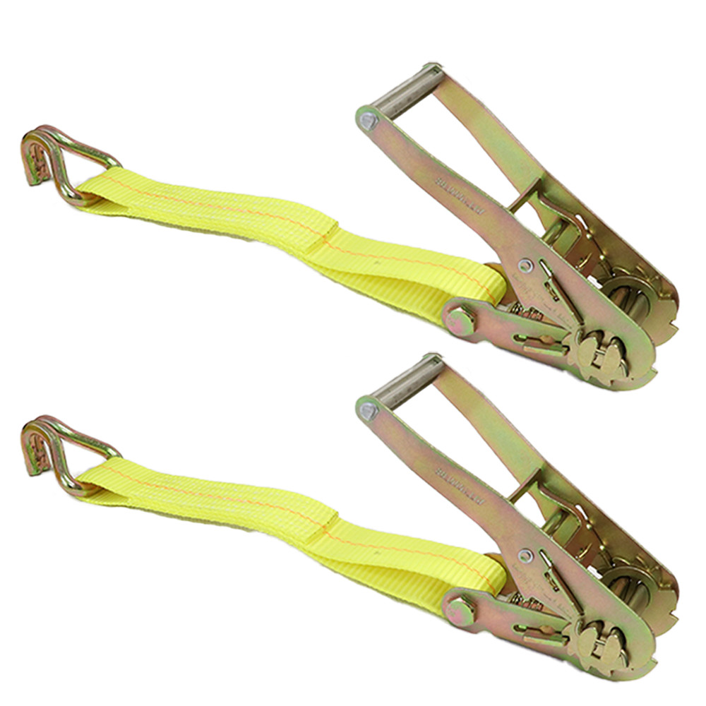 BoxerTool 2" x 12" J Hook Ratchet End Only - 2 Pack - Wide Handle