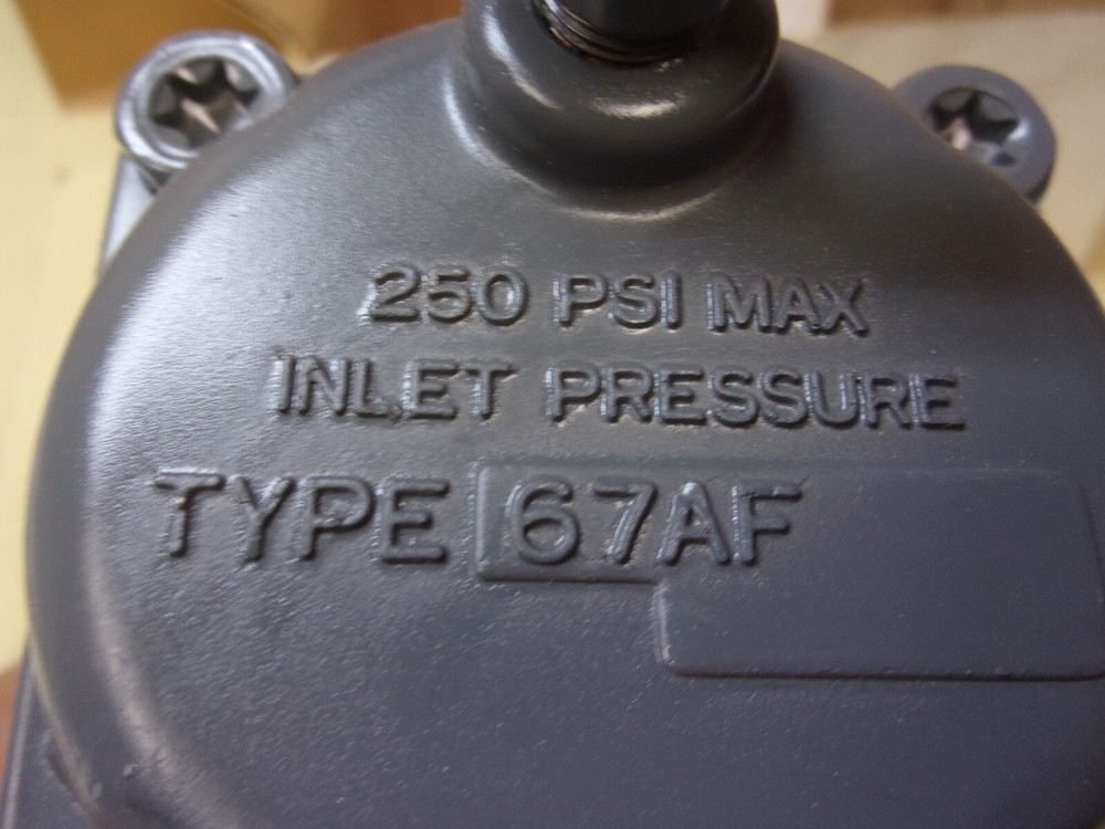 Fisher 67AF-208 Filter Regulator 250 PSI