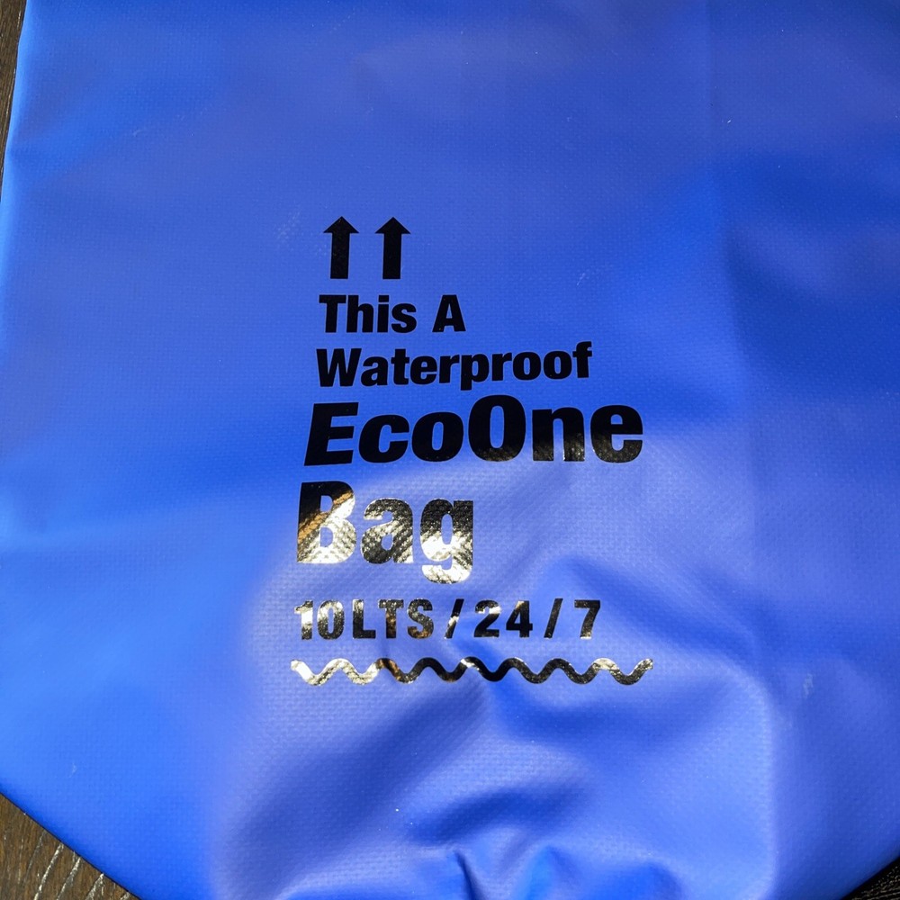 EcoOne 10L Waterproof Bag with shoulder strap