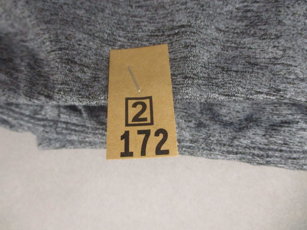 MONDETTA Size M Womens Gray Stretch Pull On Athletic Compression Leggings 172