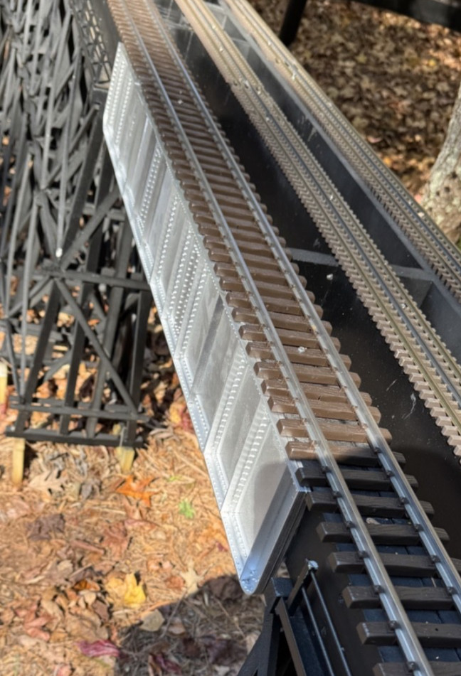 G Scale Split Jaw Riveted Girder 38" deck bridge kit - transform your benchwork
