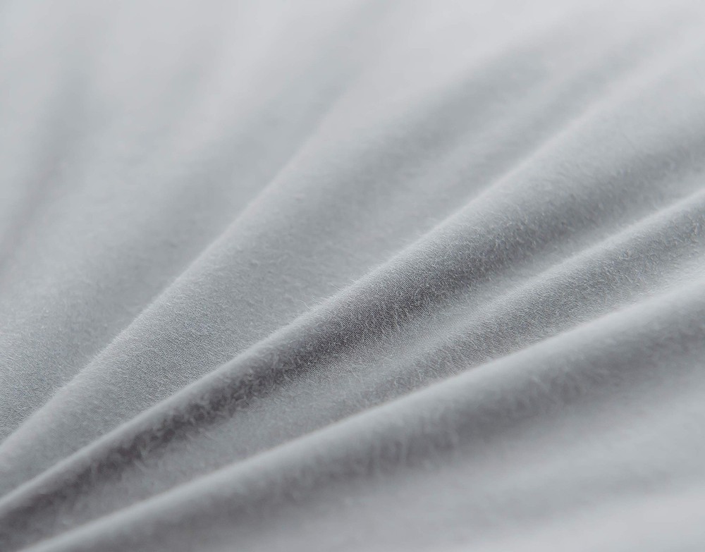 Goose Down & Feather Pillows Soft Insert for Side and Back Sleepers Grey Colo...