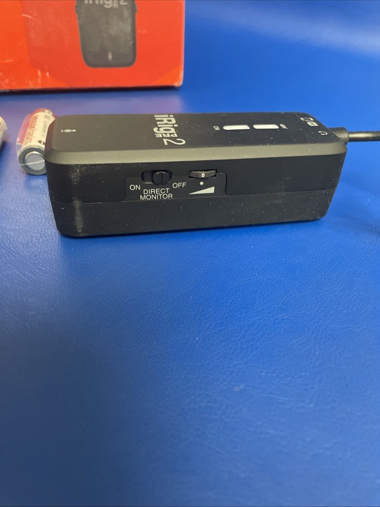 NICE IK Multimedia iRig Pre 2 Microphone Interface for iOS Devices