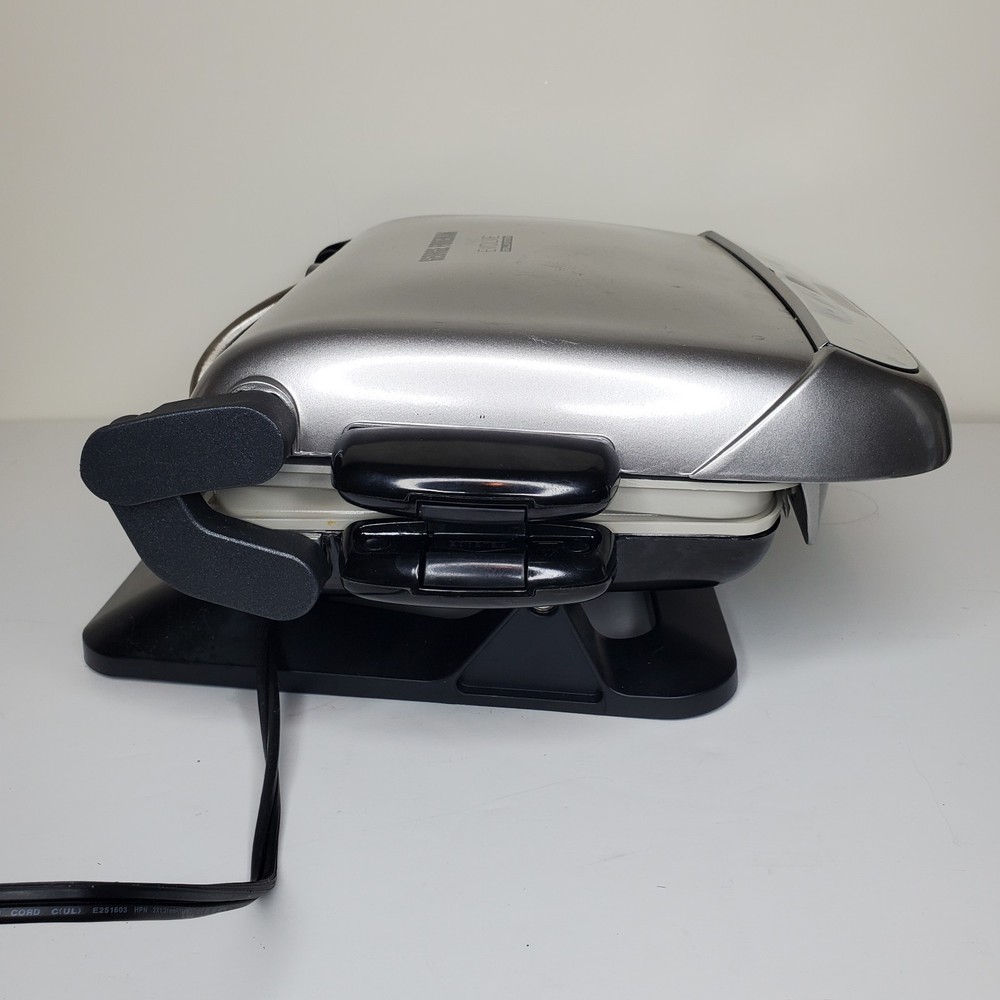 George Foreman EVOLVE Grill System Silver Ceramic Grill Plates GRP4842P WORKS
