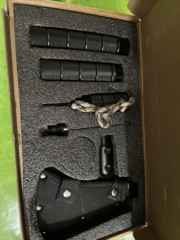 Survival Axe Kit Tactical Hatchet Camping Axe Sheath Survival Multi-tool Set