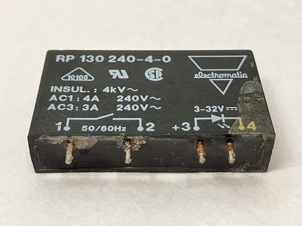 Electromatic RP 130 240-4-0 Solid State Relay
