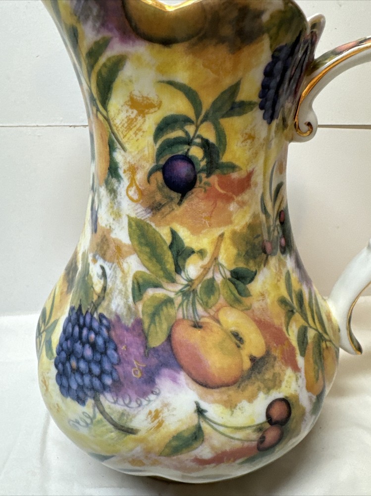 Royal Danube Pitcher ~ Fruit and Berries ~ Serveware ~ Home Decor