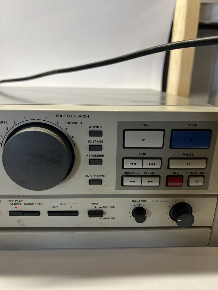 Panasonic SV 3700 DAT Recorder Digital Audio Tape Powers On